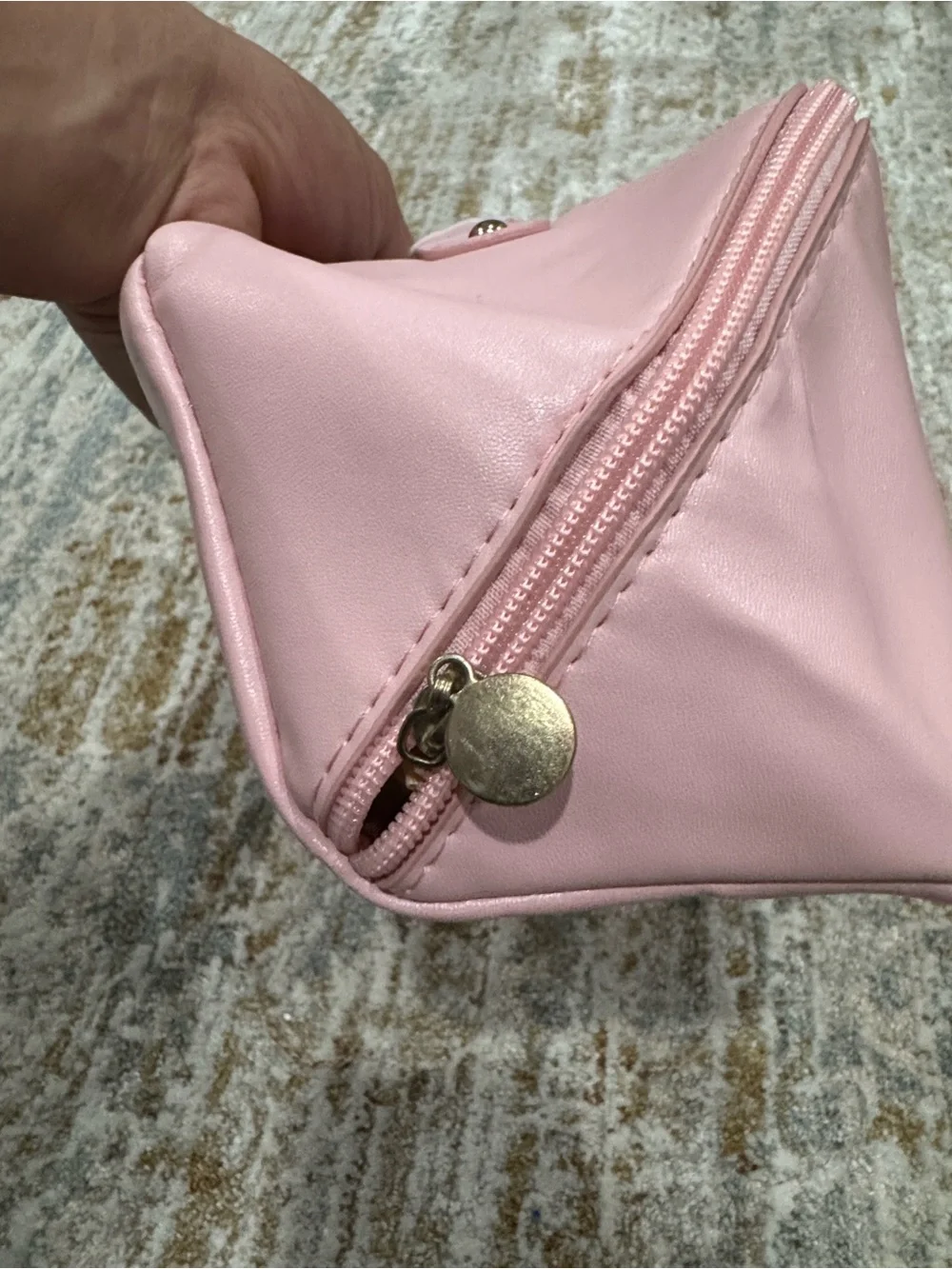 Pink Cosmetic Pouch